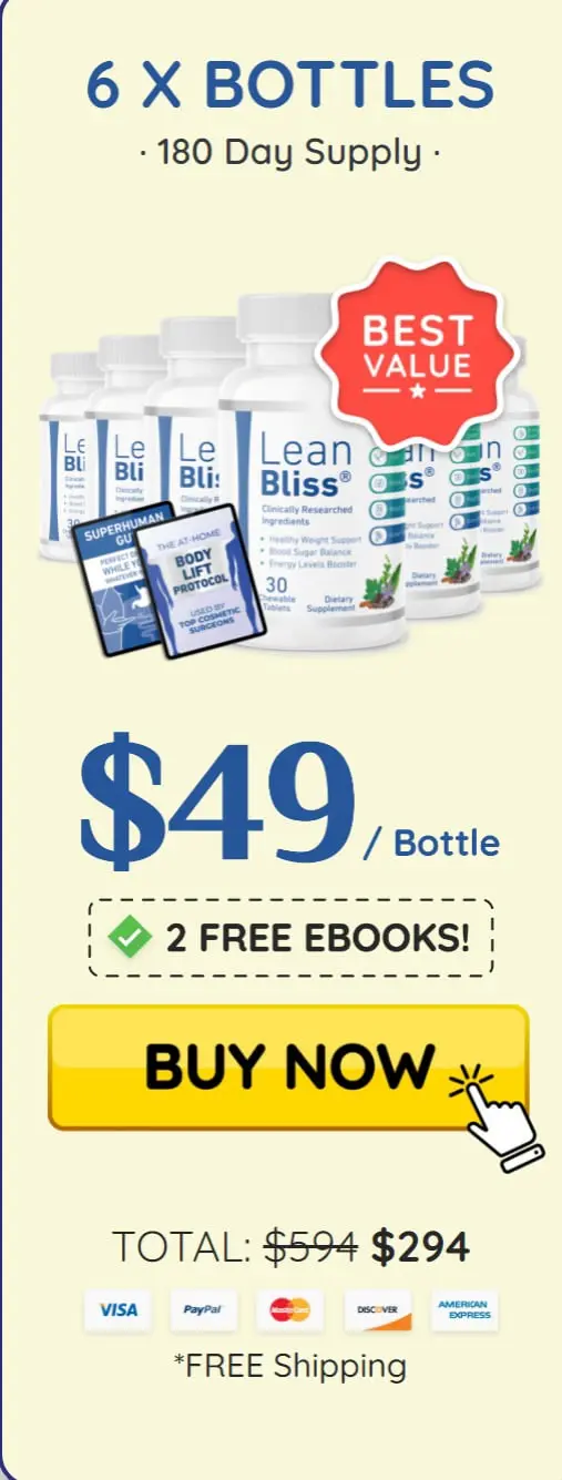 LeanBliss - 6 Bottles